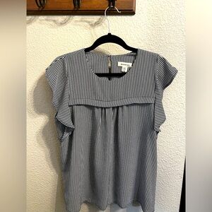 Monteau Los Angeles Striped top - Size XL